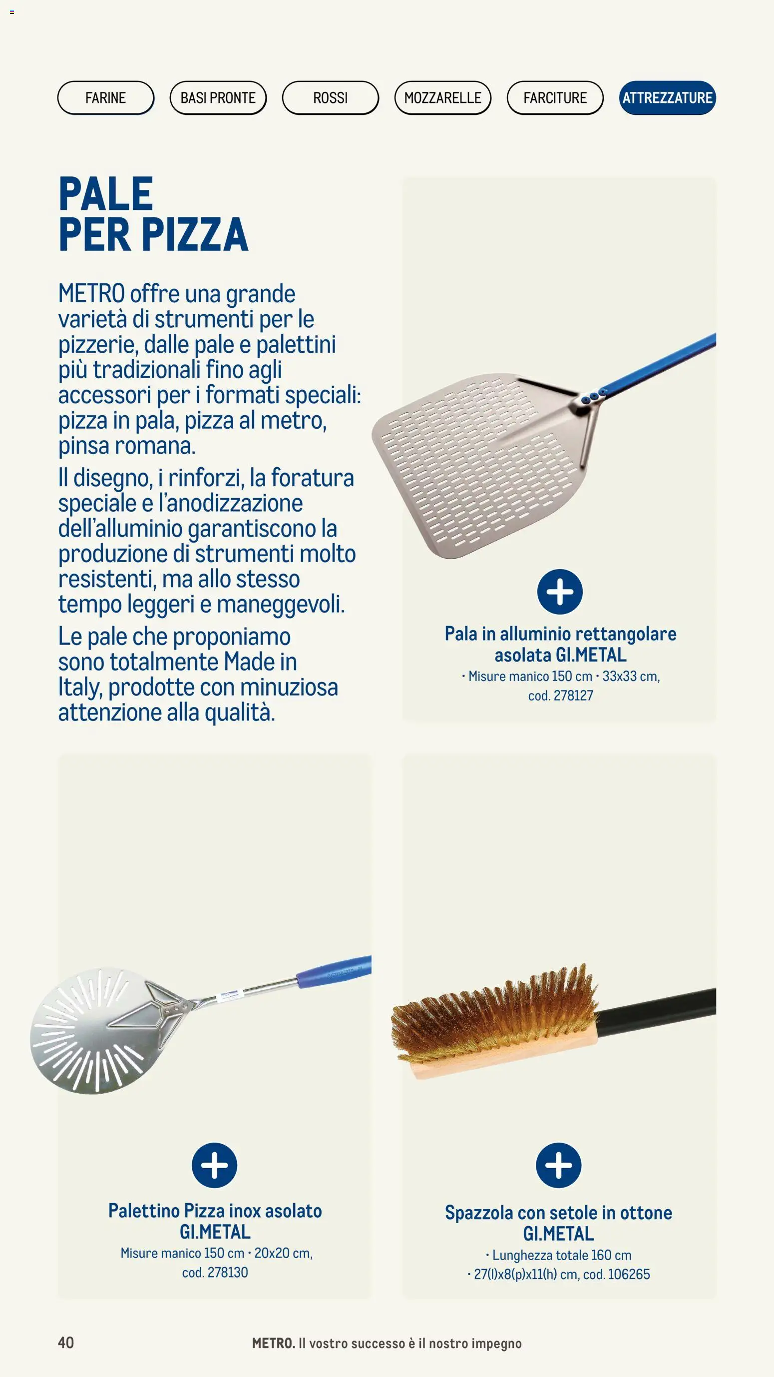 Metro Pizzeria catalogo - pagina 40 - valido dal 08/01/2026