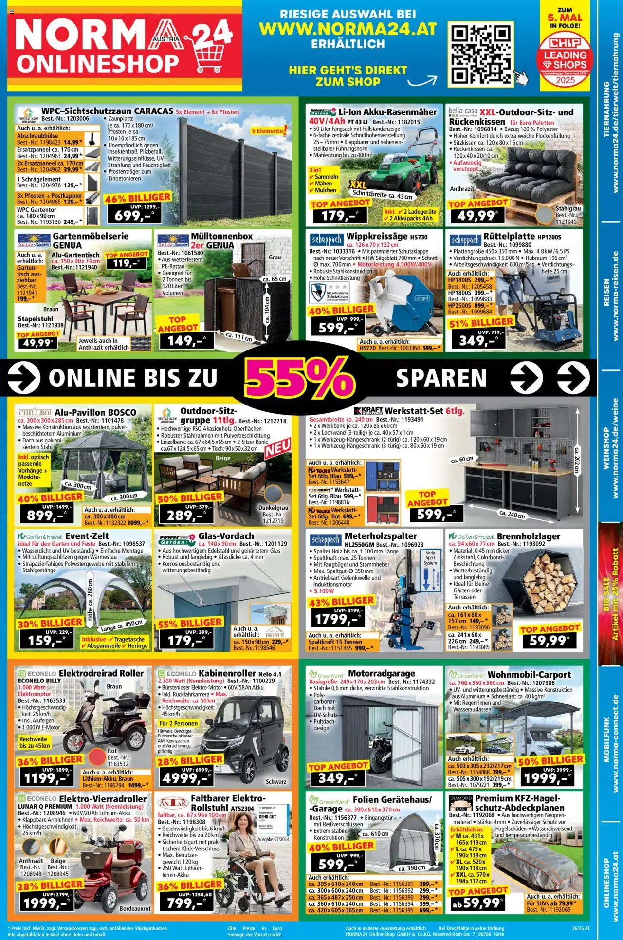 Norma Online Shop - Seite 1- gültig ab 31.08.2025