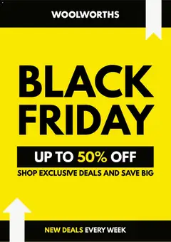 Preview Woolworths Black Friday valid from 17/11/2025