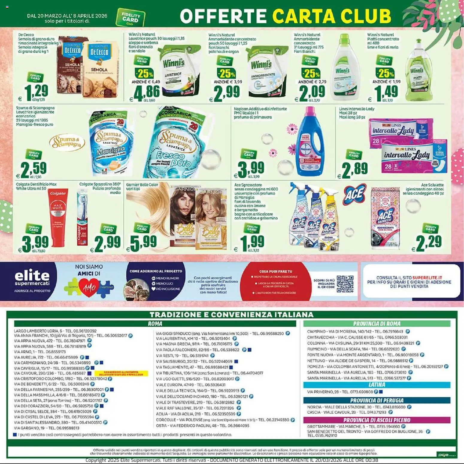 Elite Supermercati volantino - pagina 24 - valido dal 20/03/2026