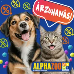 Előnézet AlphaZoo Akciós újság érvényes 2025.07.15.-tól