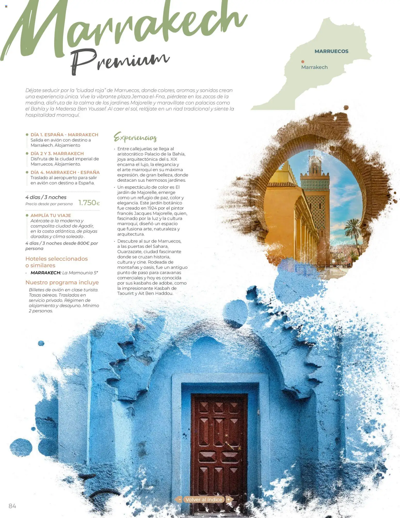 Viajes El Corte Inglés - Catálogo Tourmundial Premium - Página de 86 - Válido desde 01/01/2026