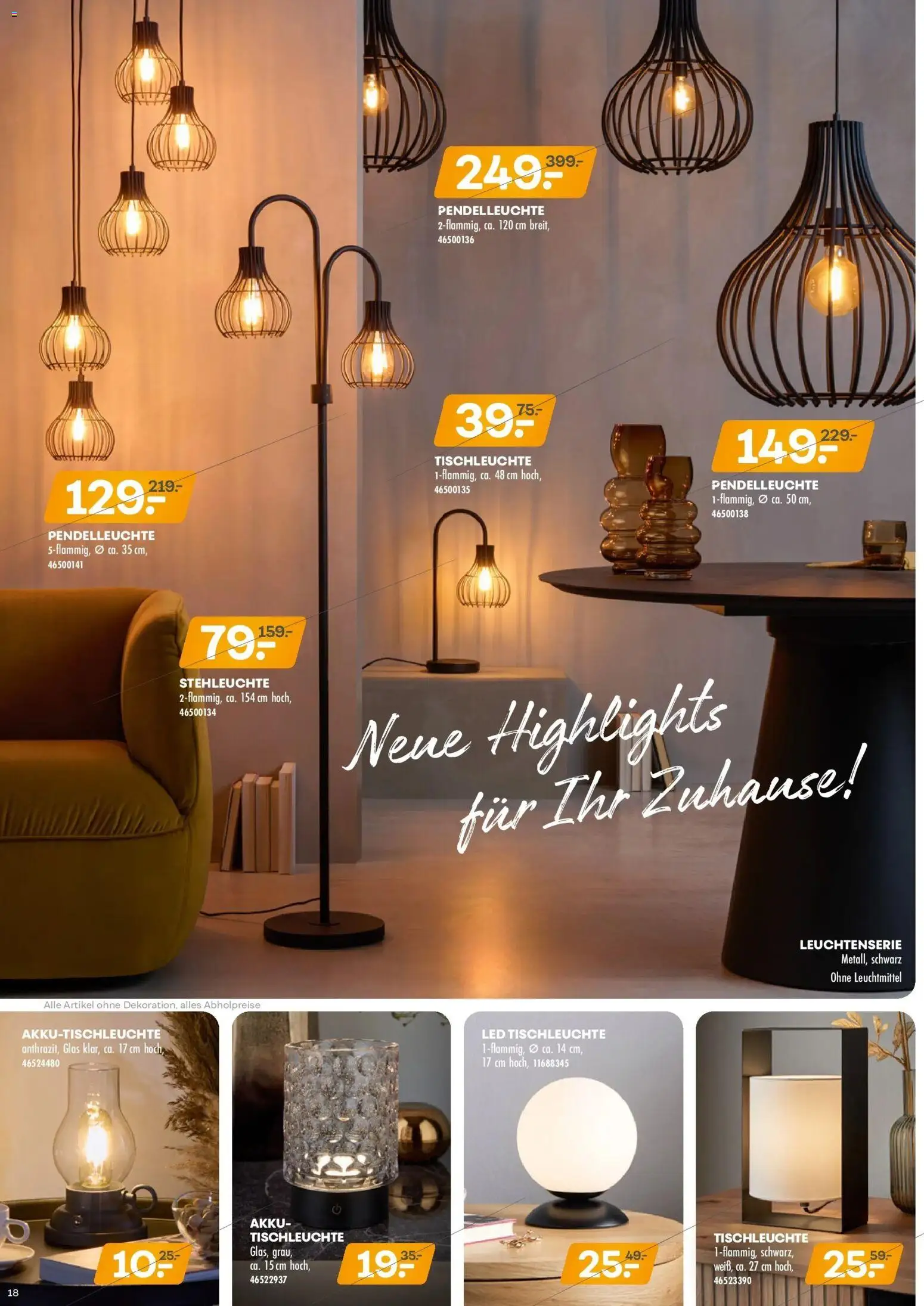 Möbel Kraft Prospekt Wohntrends zum Kraftpreis! - Seite 18 - gültig ab 02.12.2025