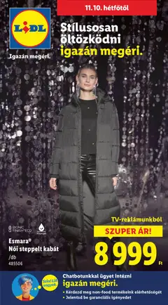 Előnézet Lidl - Nonfood kínálatunk érvényes 2025.11.06.-tól