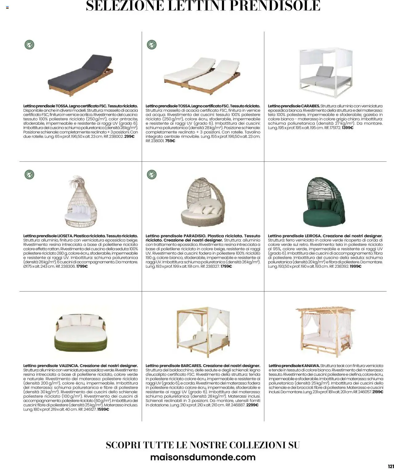 Volantino Maisons du Monde	 - pagina 123 - valido dal 17/03/2025
