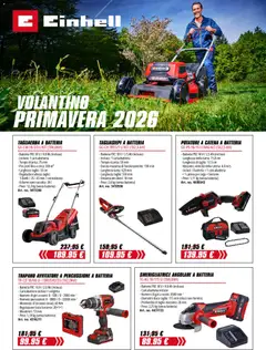 Anteprima Volantino Einhell	 valida dal 02/02/2026