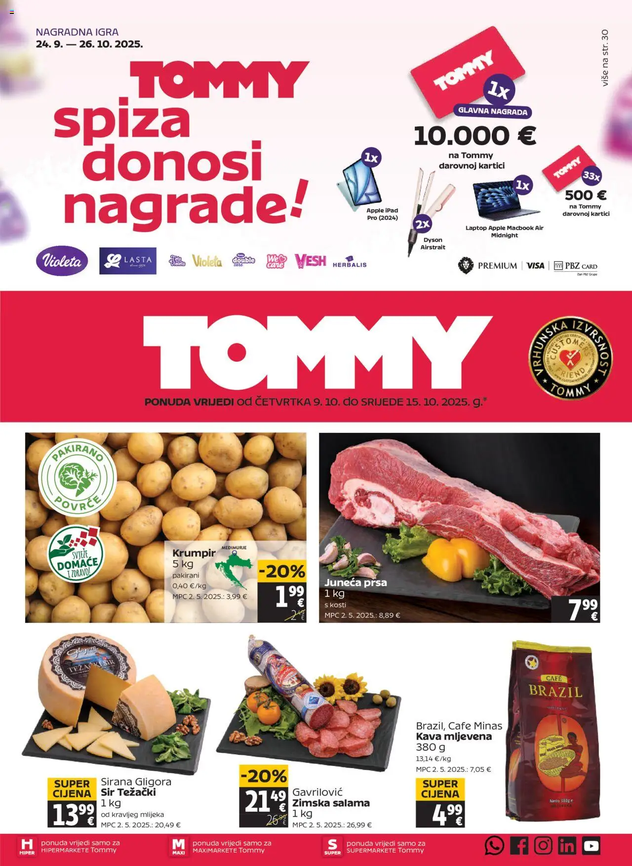 Katalog Tommy - stranica 1- važeći od 09.10.2025