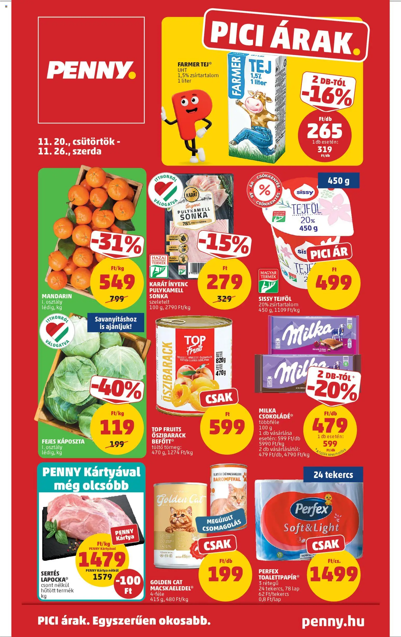 PENNY Black Friday - 1oldal - érvényes 2025.11.20.-tól