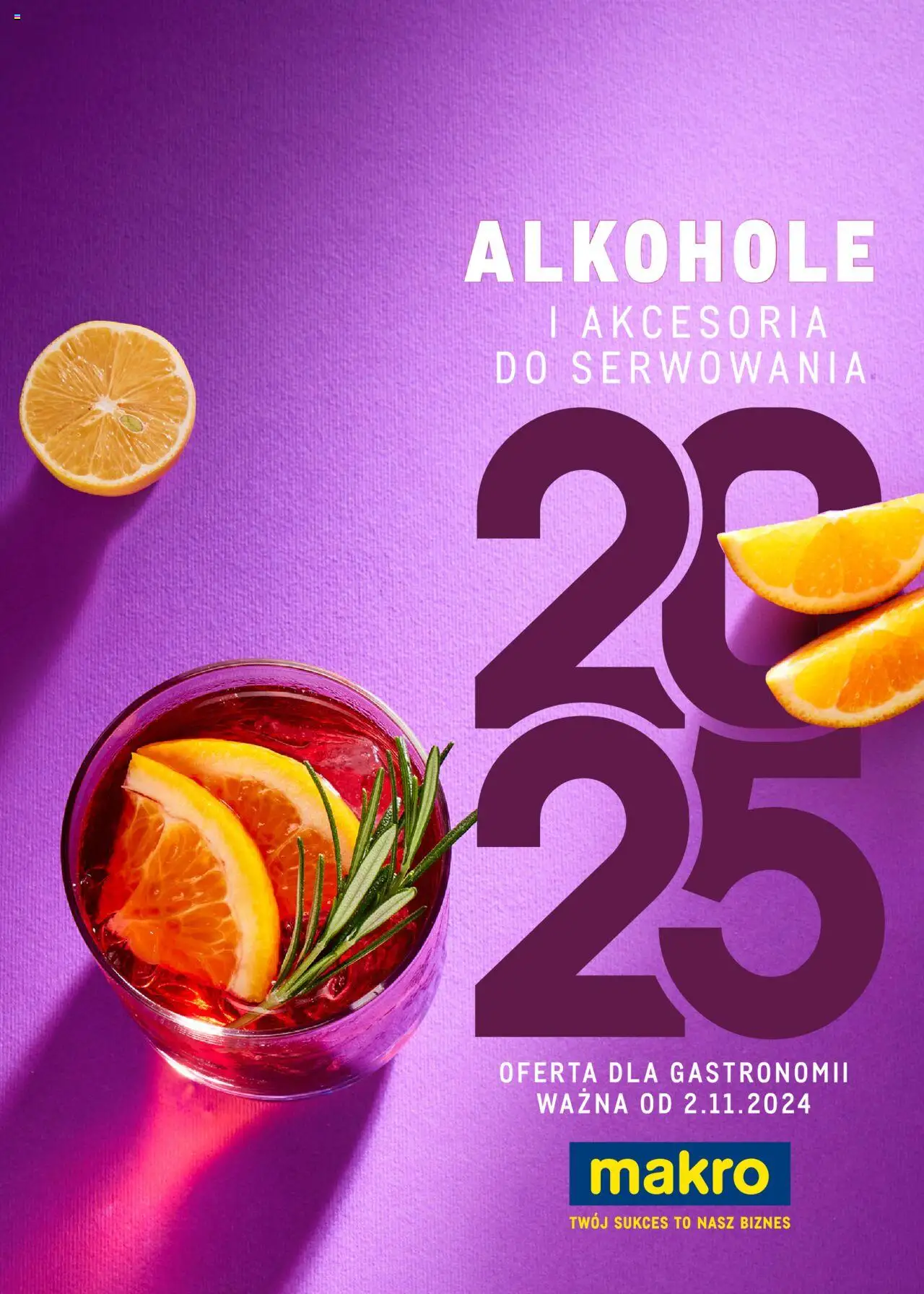 Makro Gazetka - Alkohole i akcesoria do serwowania - strona 1- ważny od 02.11.2024