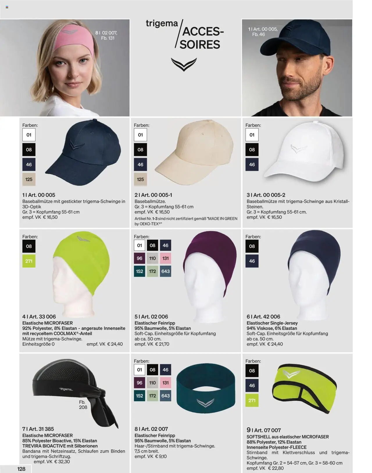 Trigema Prospekt 	 - Seite 128 - gültig ab 01.09.2025