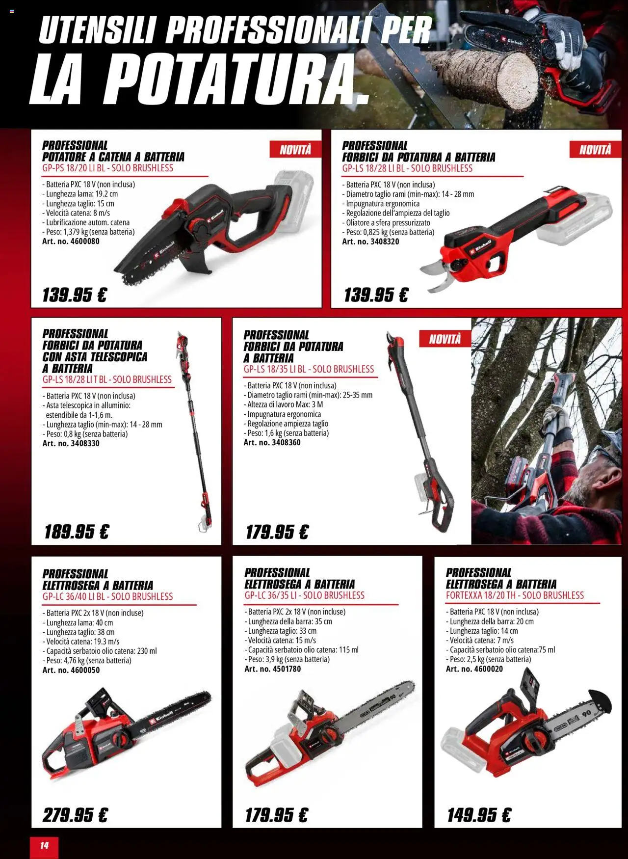 Volantino Einhell	 - pagina 14 - valido dal 01/10/2025