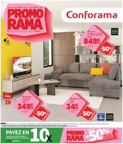 Aperçu Conforama catalogue valable à partir du 30/09/2025