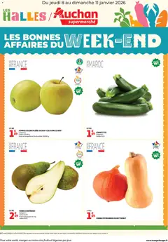 Aperçu Auchan - Les bons plans du week-end dans votre super ! valable à partir du 08/01/2026