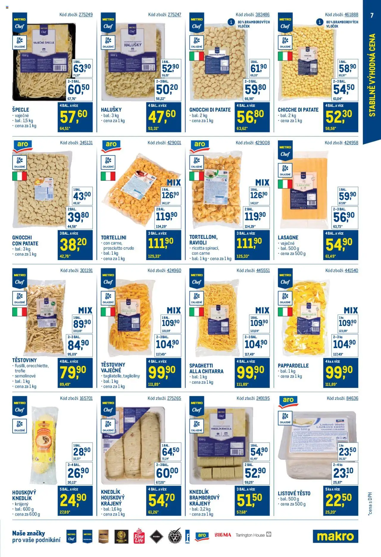 Makro leták - Stabilně výhodná cena – gastronomie - strana 7- platný od 21.05.2025