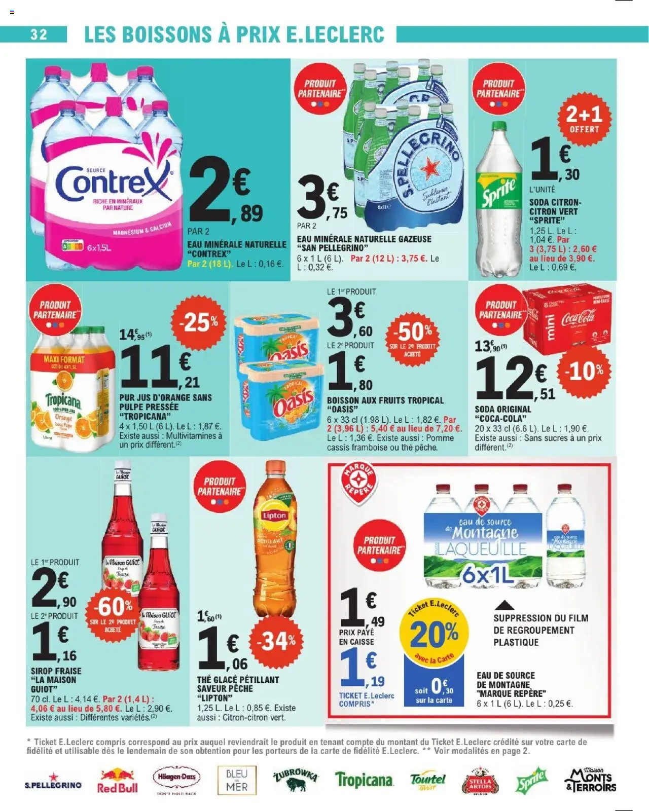 E.Leclerc catalogue semaine 29 - page 32 - valable à partir du 15/07/2025