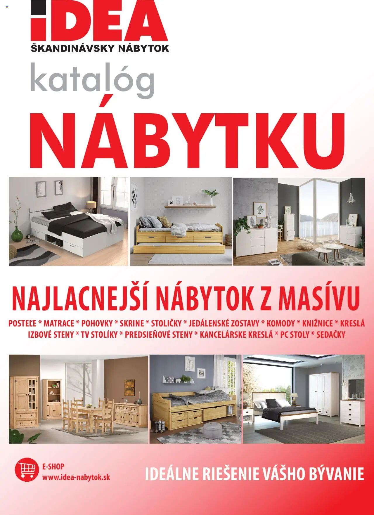 IDEA nábytok katalóg - strana 1- platný od 01.10.2025