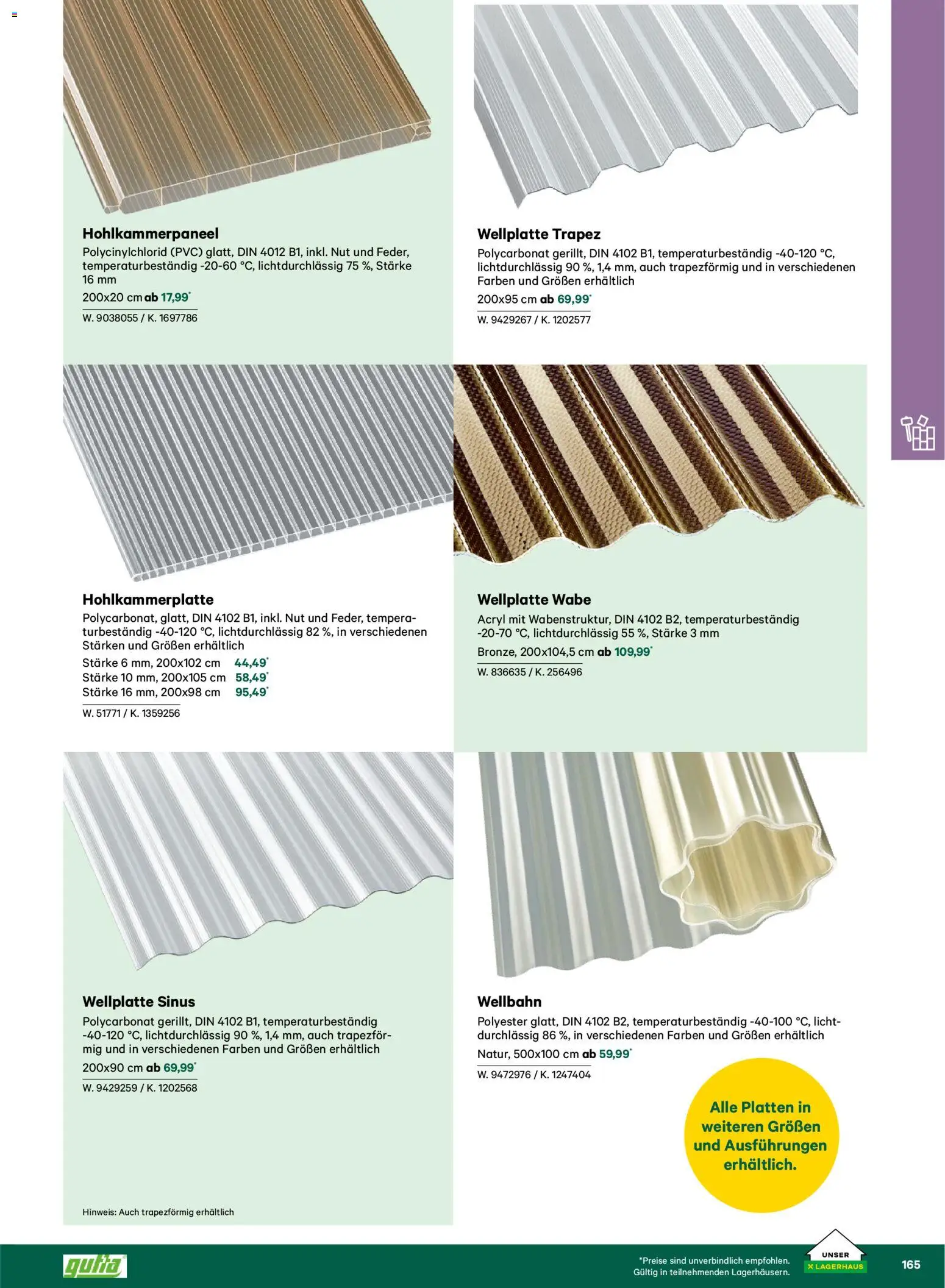 Lagerhaus  Garten und Freizeit Katalog 2026 - page 165- valid from 22.02.2026