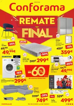 Vista previa del folleto Conforama folleto válido desde 15/01/2026