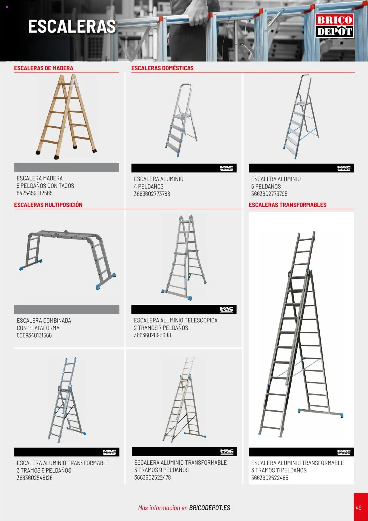 Brico Depôt folleto - Página de 49 - Válido desde 01/04/2025