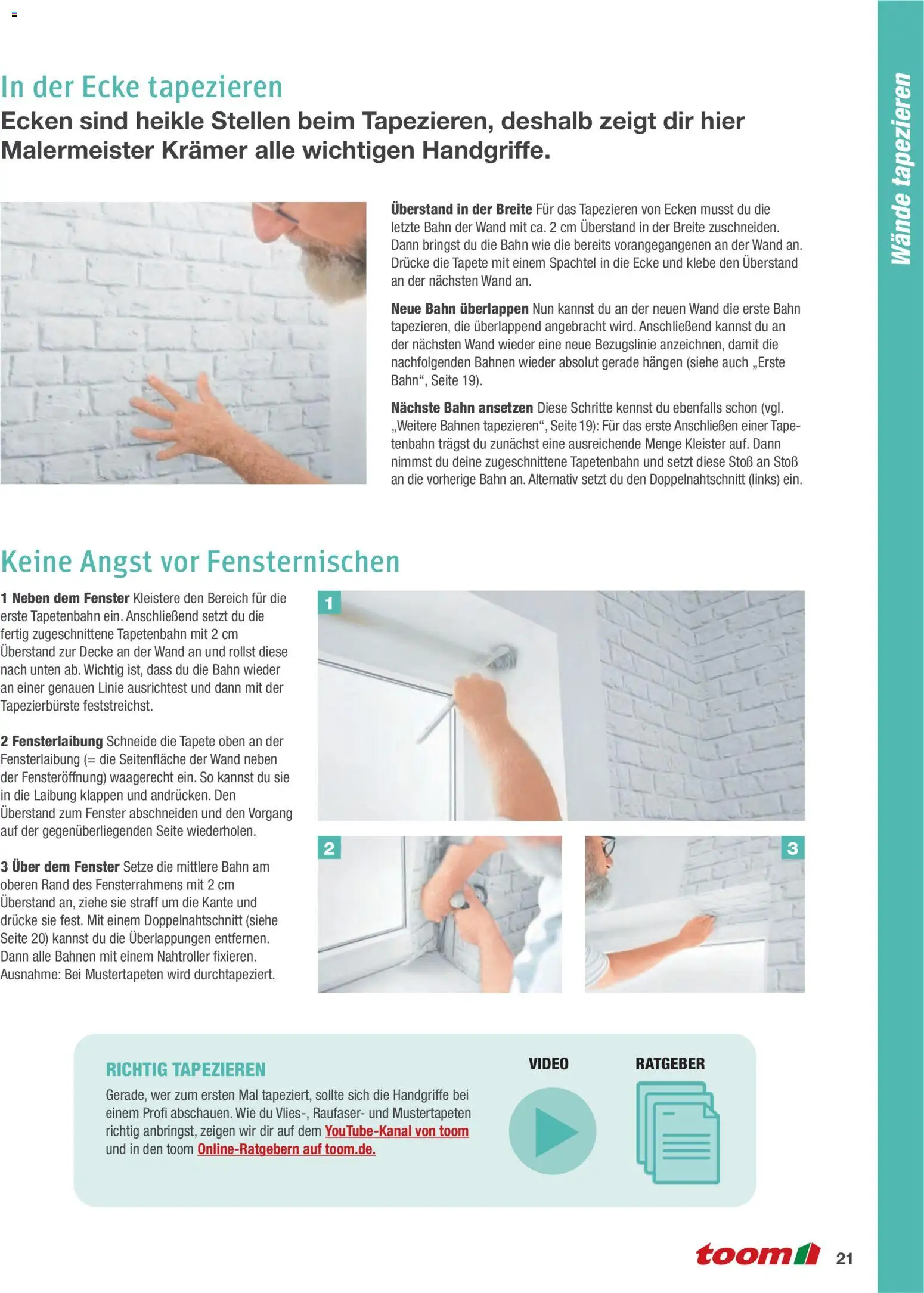 Toom Baumarkt Wände streichen und tapezieren - Seite 21 - gültig ab 01.01.2026