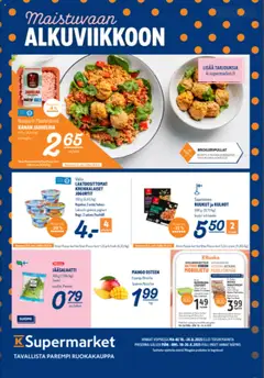 Esikatselu K-Supermarket tarjoukset voimassa alkaen 18/08/2025