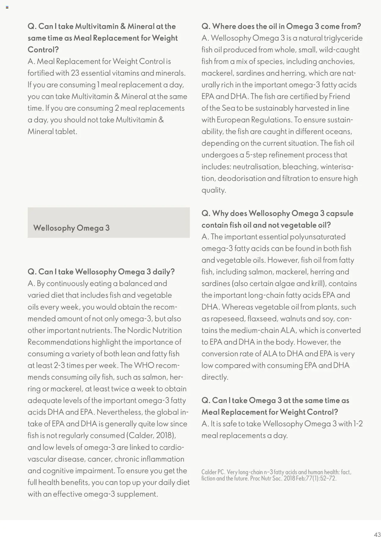 Oriflame - Wellosophy - page 43- valid from 01/04/2025