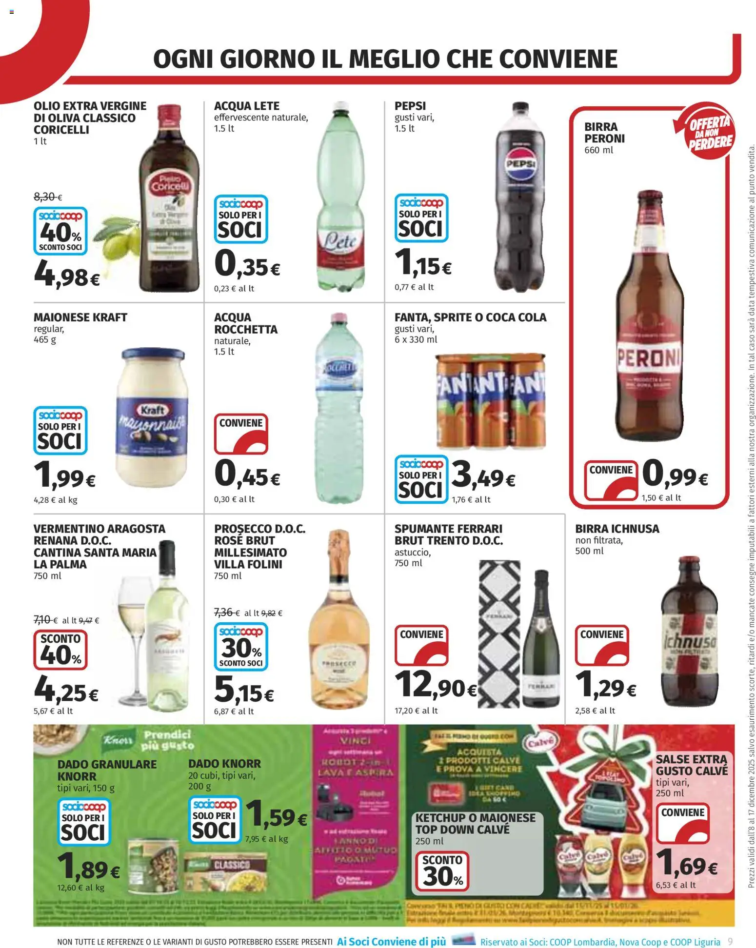 Volantino COOP	 - pagina 9 - valido dal 08/12/2025