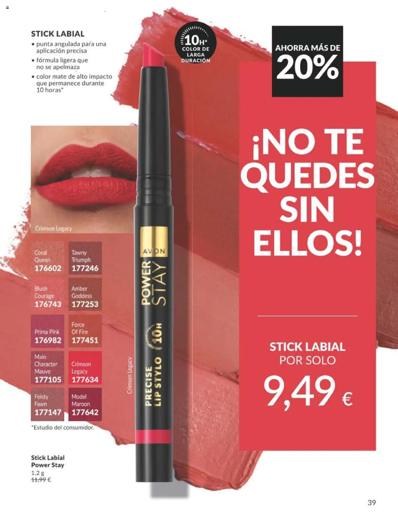 Catálogo AVON campaña 7 - Página de 39 - Válido desde 01/07/2025