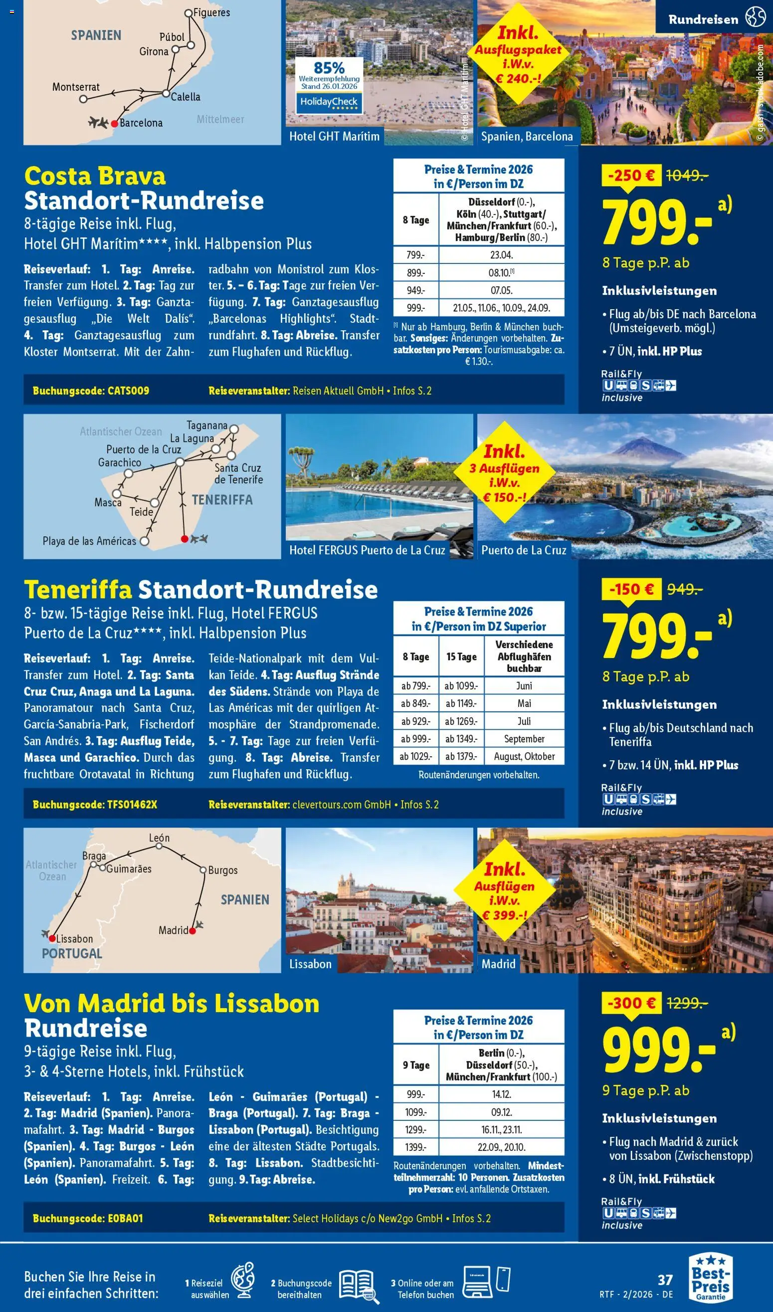 Lidl Reisen Prospekt 	 - Seite 37 - gültig ab 14.02.2026