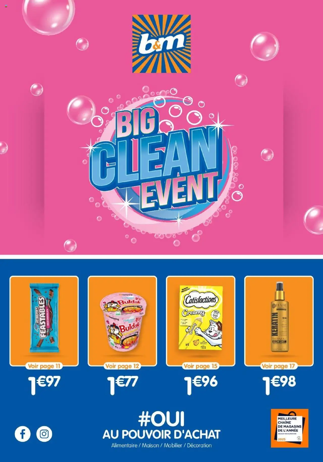 B&M catalogue - page 1 - valable à partir du 17/09/2025