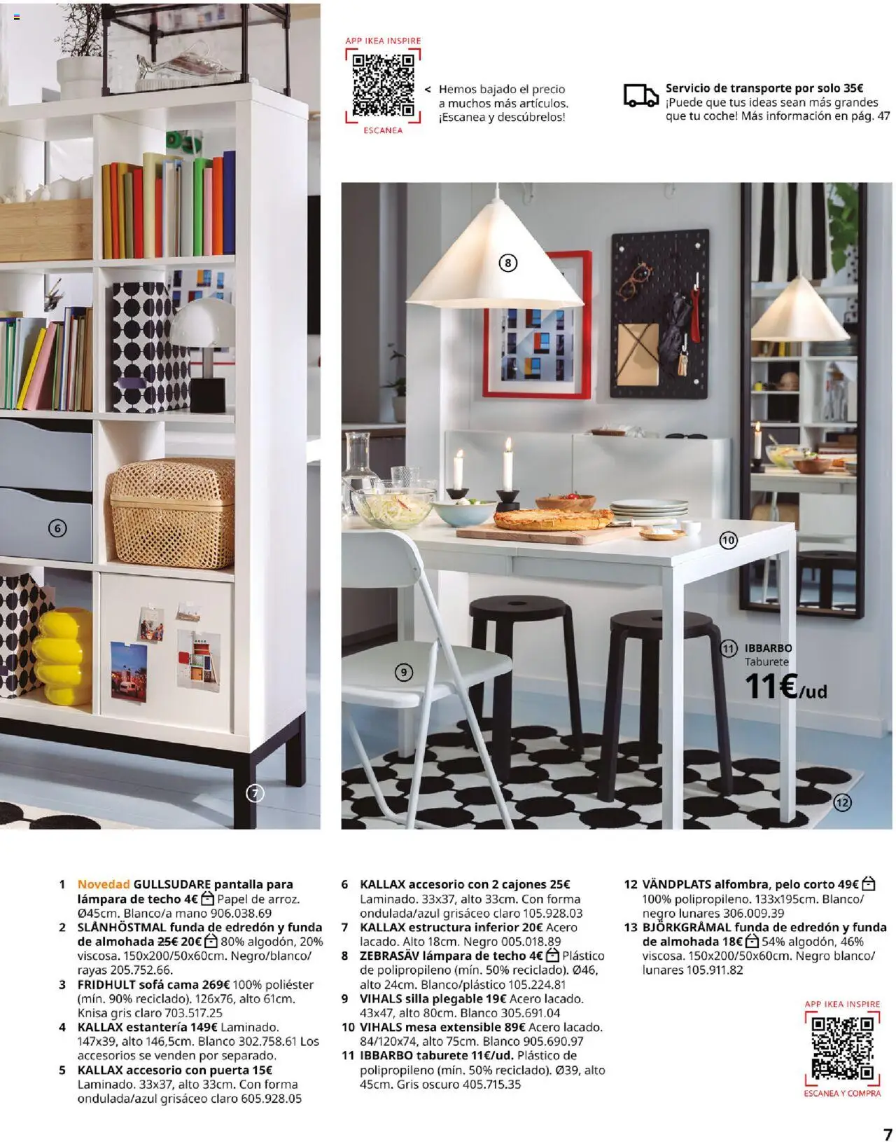 Catálogo IKEA Precios bajos.  - Página de 7 - Válido desde 01/09/2025