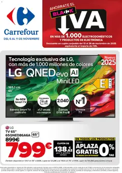 Vista previa del folleto Carrefour Black Friday válido desde 06/11/2025