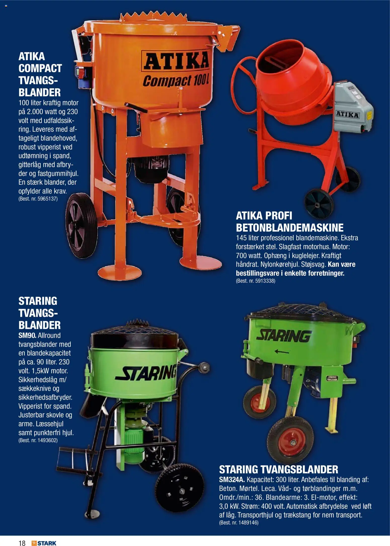 Stark - Murerartikler - page 18- valid from 01/01/2026