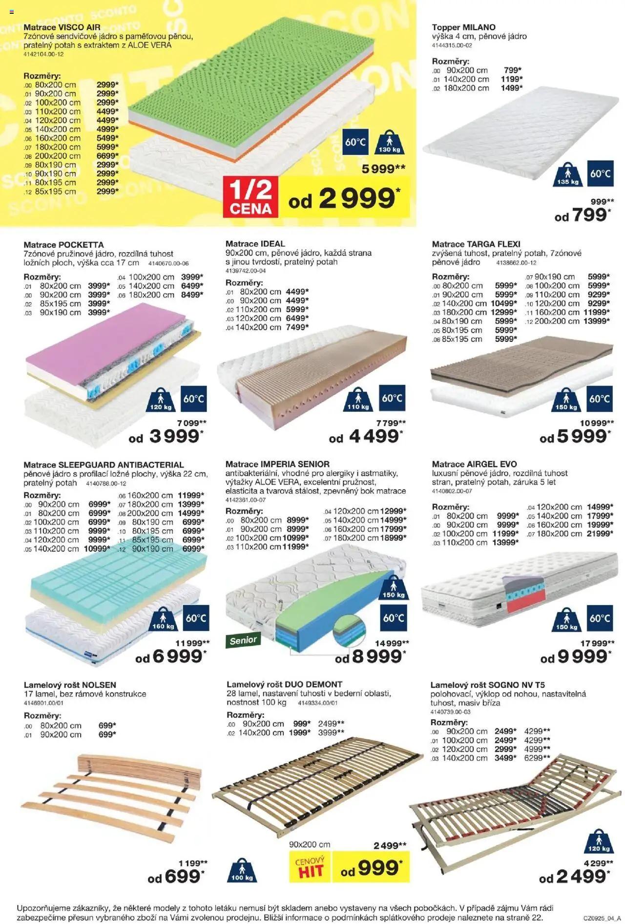 Sconto nábytek leták - strana 4- platný od 16.07.2025
