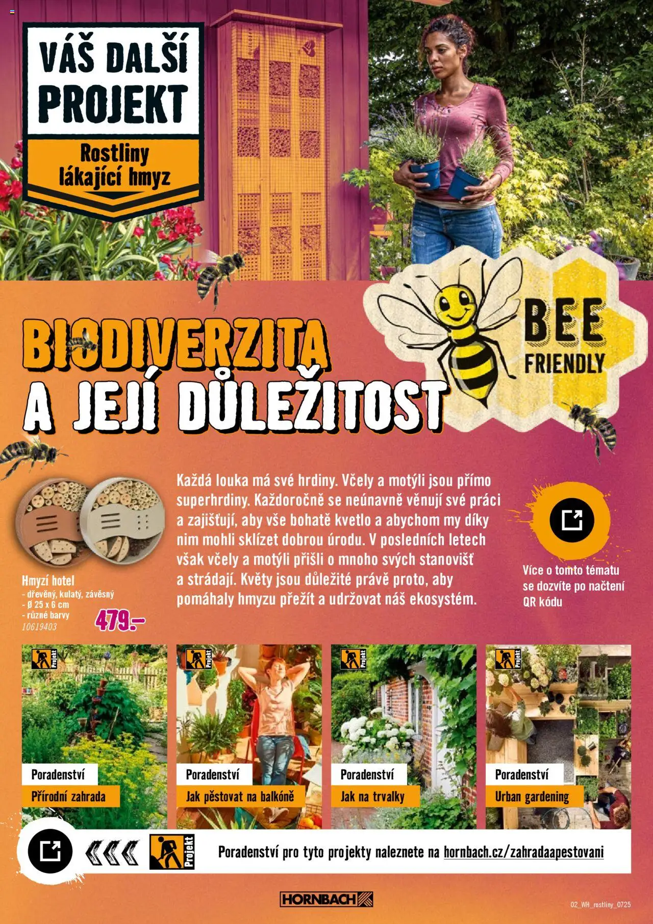 HORNBACH leták - Rostliny lákající hmyz - strana 2- platný od 09.07.2025