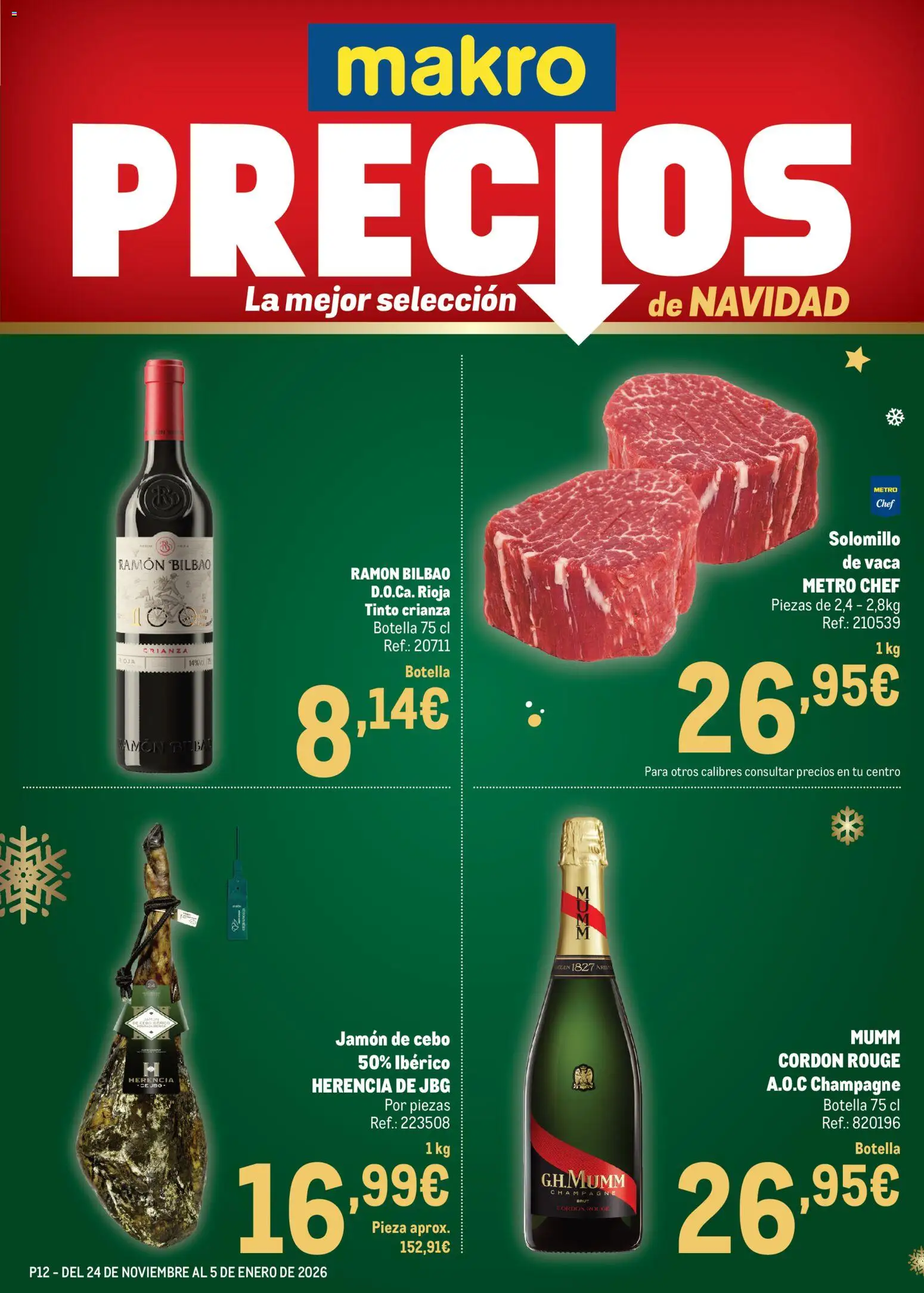 Makro - Precios Navidad Canarias - Página de 1 - Válido desde 24/11/2025