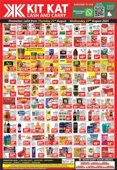 Preview KIT KAT Cash & Carry Specials valid from 21/08/2025