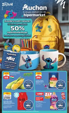 Előnézet Auchan Akciós újság érvényes 2025.07.24.-tól
