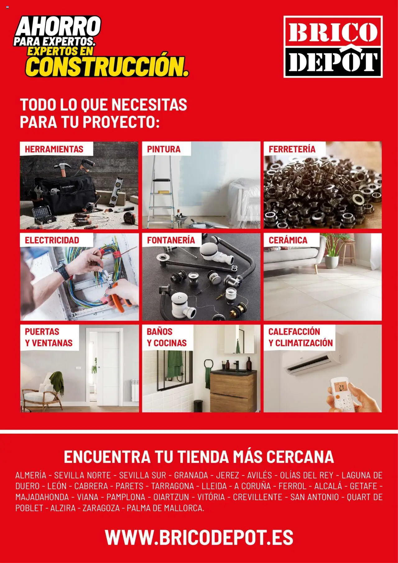 Brico Depôt Catálogo Construcción - Página de 34 - Válido desde 01/04/2025