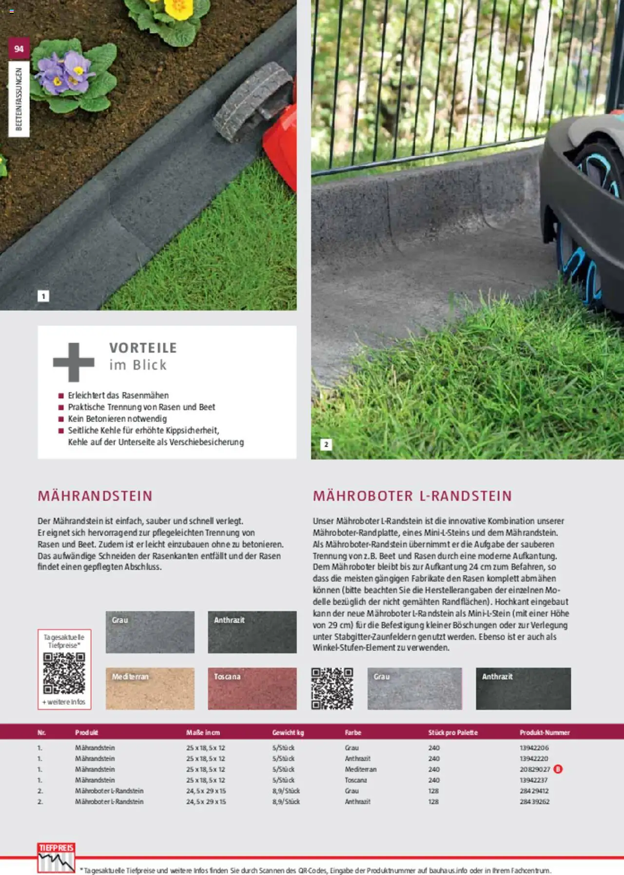 Bauhaus Gartenbaumaterialien 2025 - Seite 94- gültig ab 11.03.2025