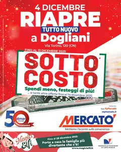 Anteprima Mercatò Riapertura - Dogliani catalogo valida dal 04/12/2025