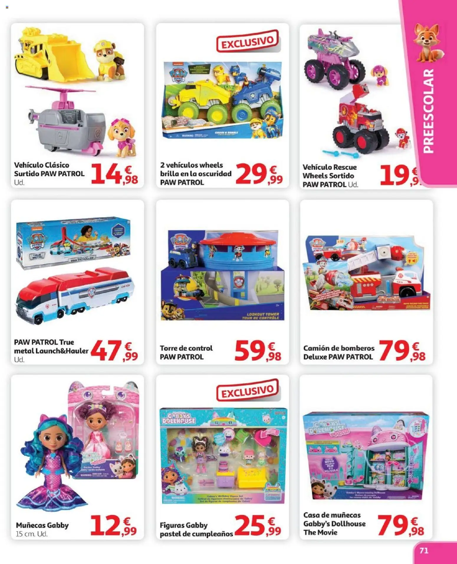 Alcampo - Juguetes HP Cat - Página de 71 - Válido desde 03/11/2025