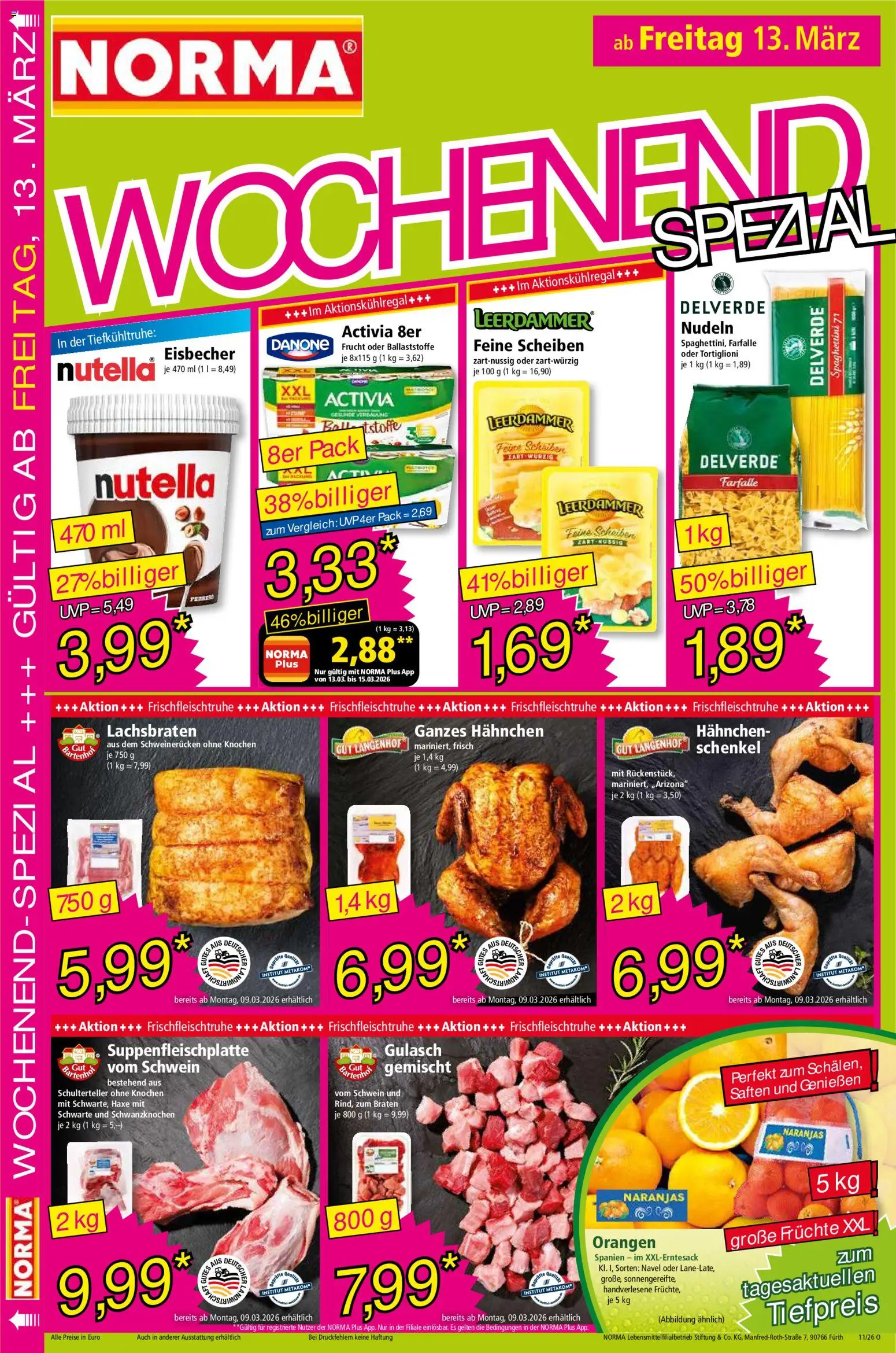 Norma Prospekt 	 - Seite 16 - gültig ab 09.03.2026