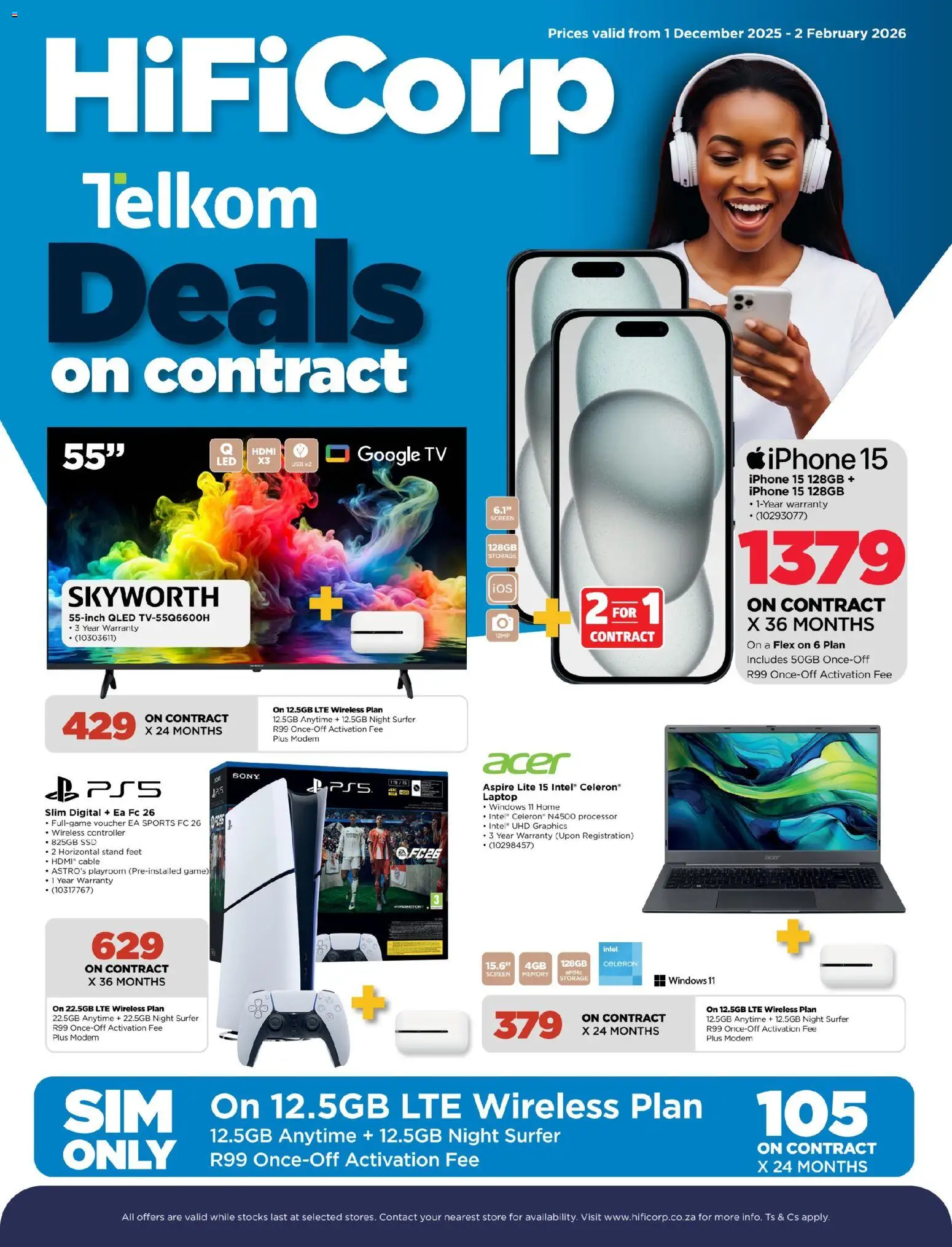 HiFi Corp Telkom - page 1- valid from 01/12/2025