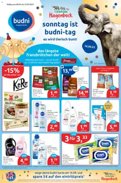 Vorschau Budni Prospekt 	 gültig ab 08.09.2025