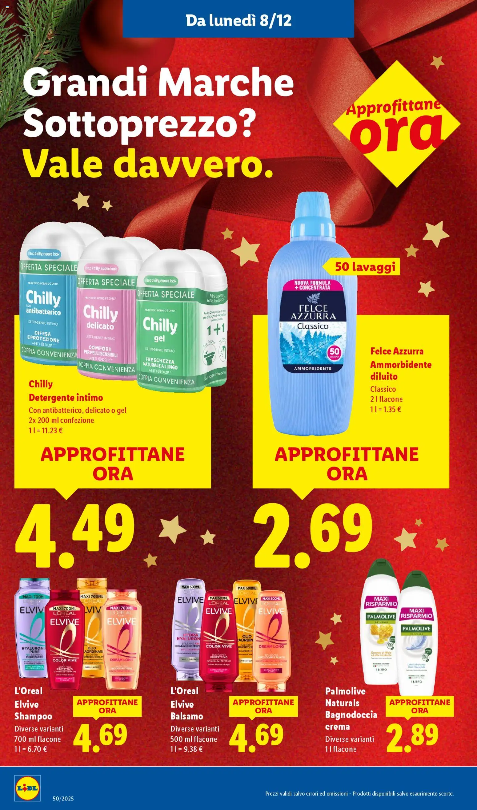 Volantino Lidl	 - pagina 8 - valido dal 08/12/2025