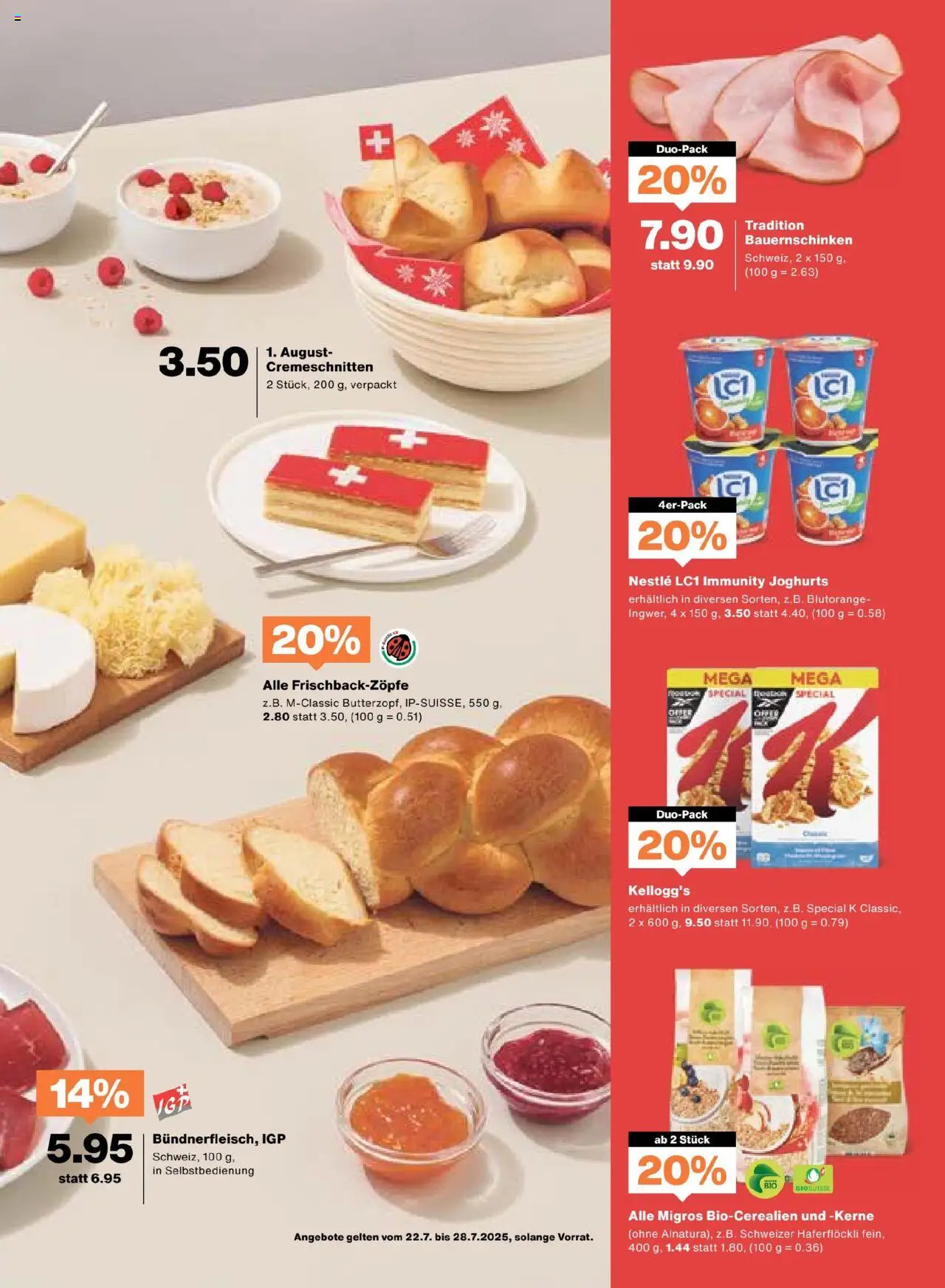 Migros Aktionen - Seite 11- gültig ab 22.07.2025