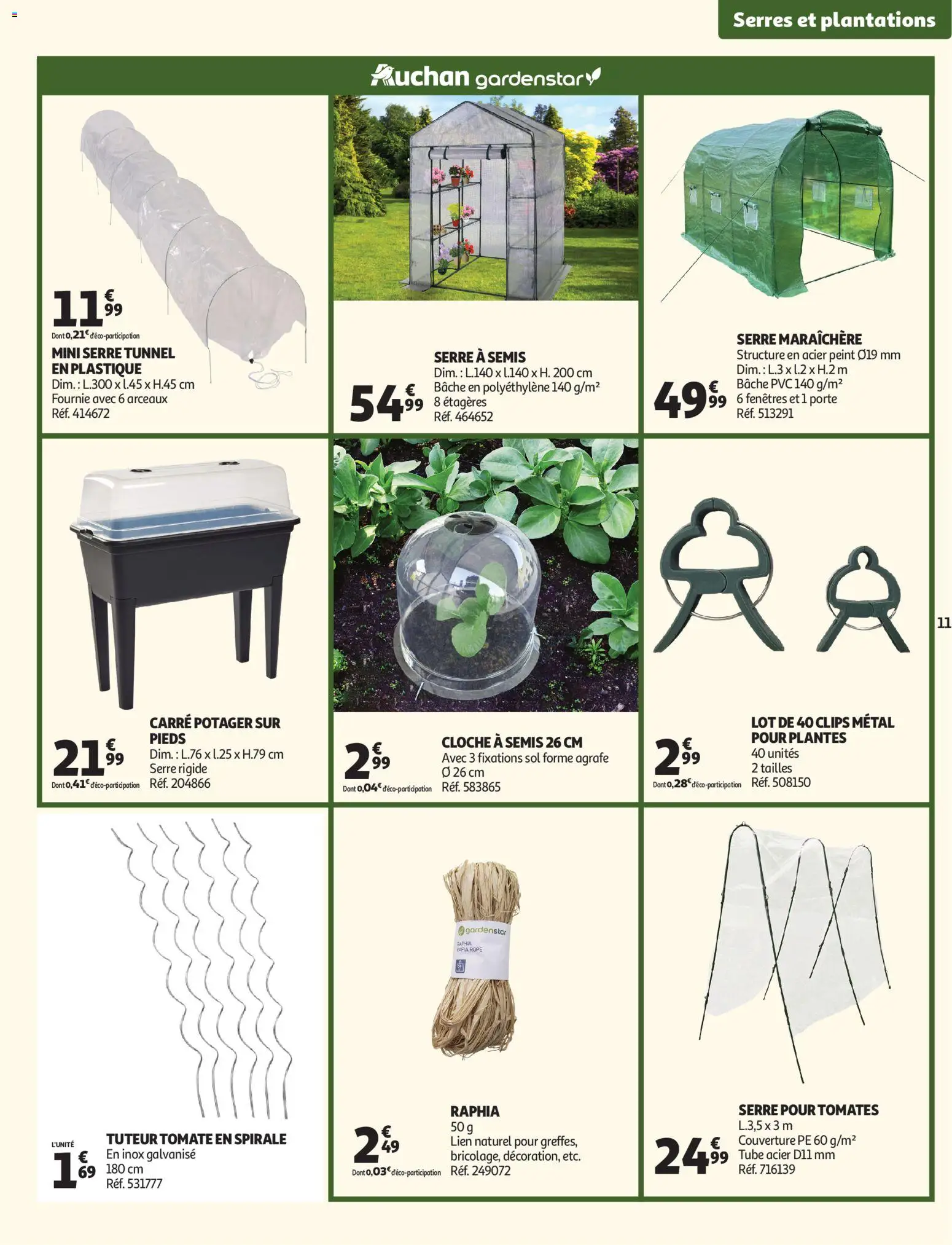 Auchan - Jardinage, meubles jardin - page 11- valid from 03/03/2026