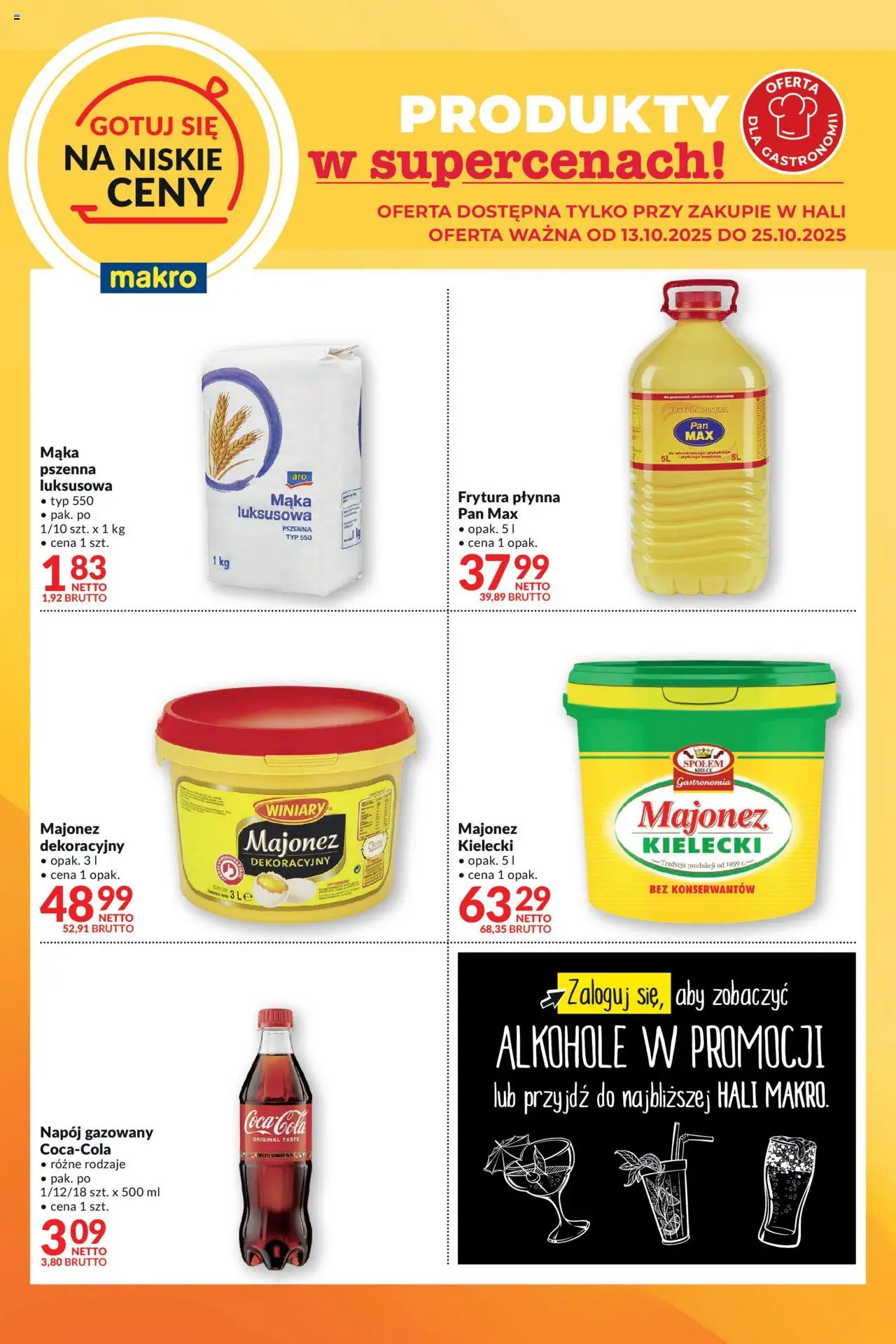Makro Gazetka - Gotuj się na niskie ceny - strona 1- ważny od 13.10.2025