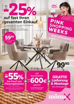 Vorschau Mömax Prospekt 	 gültig ab 25.08.2025